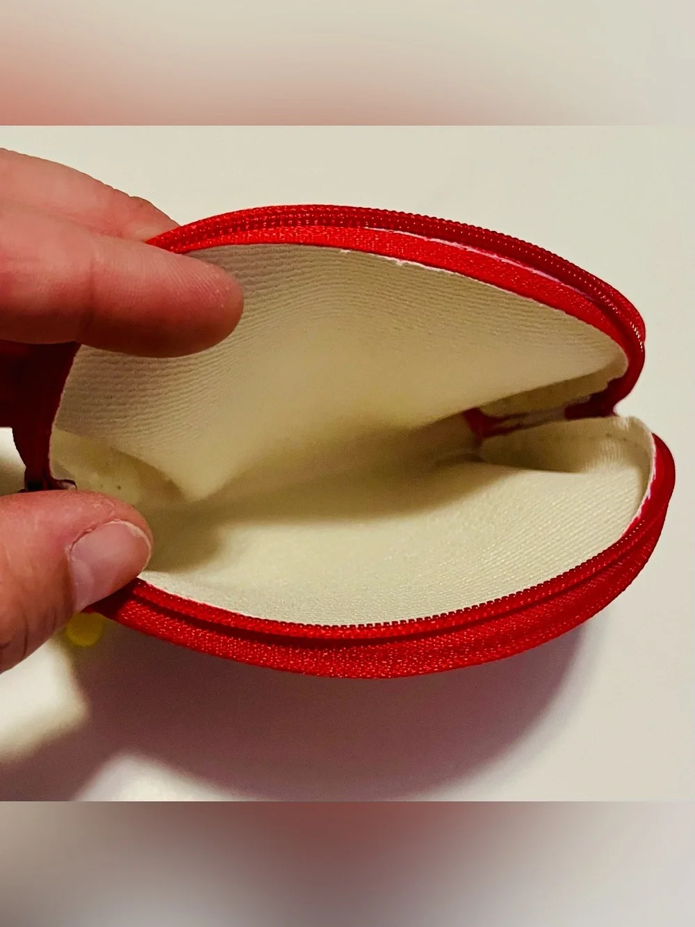 Red Kids Coin Purse with Winnie-the-Pooh Design
